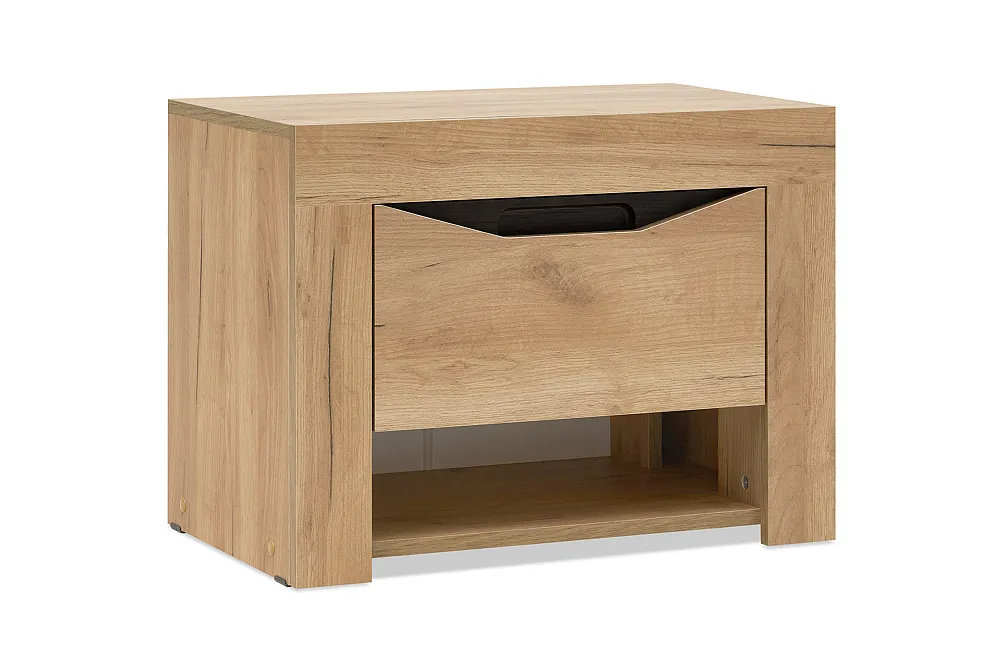 Тумба прикроватная Паола ТП 701 дуб крафт золотой / венге арт. 08 ...