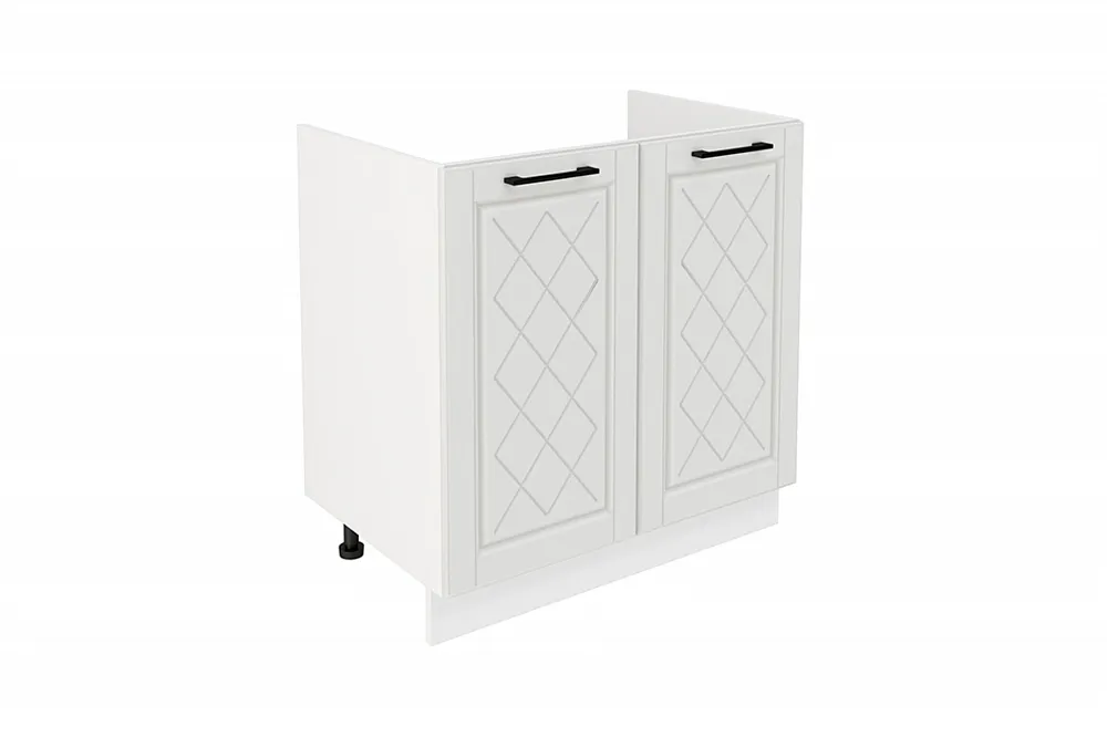 Купить Барселона ШНМ 800 шкаф нижний под мойку арт. 08-34371 Белое дерево за 5 690 руб. в Санкт-Петербурге | НОНТОН