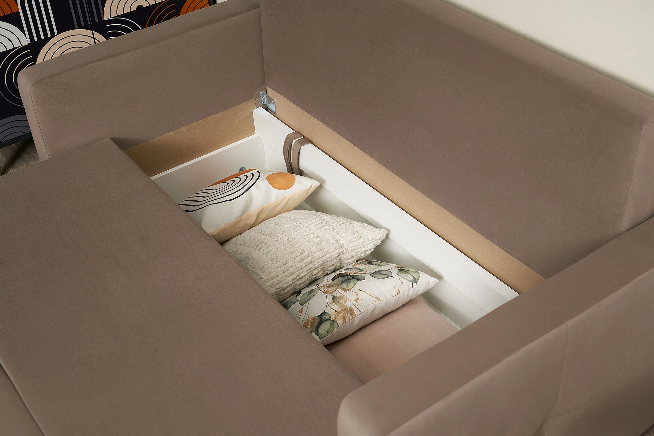 Диван Вита светло-коричневый — изображение 5