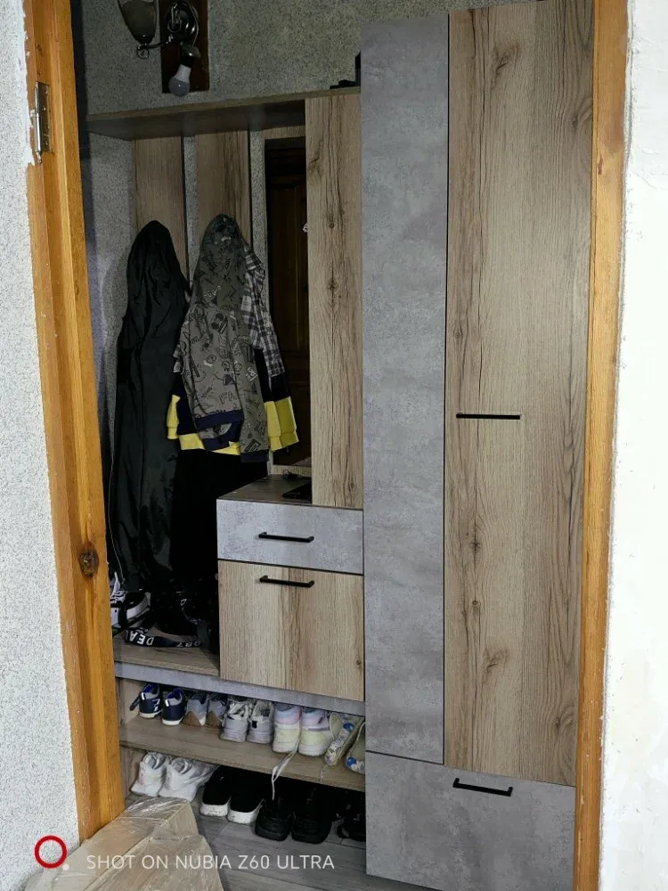 Прихожая Фаворит 1 дуб делано / цемент светлый арт. 08-129530 купить в ...