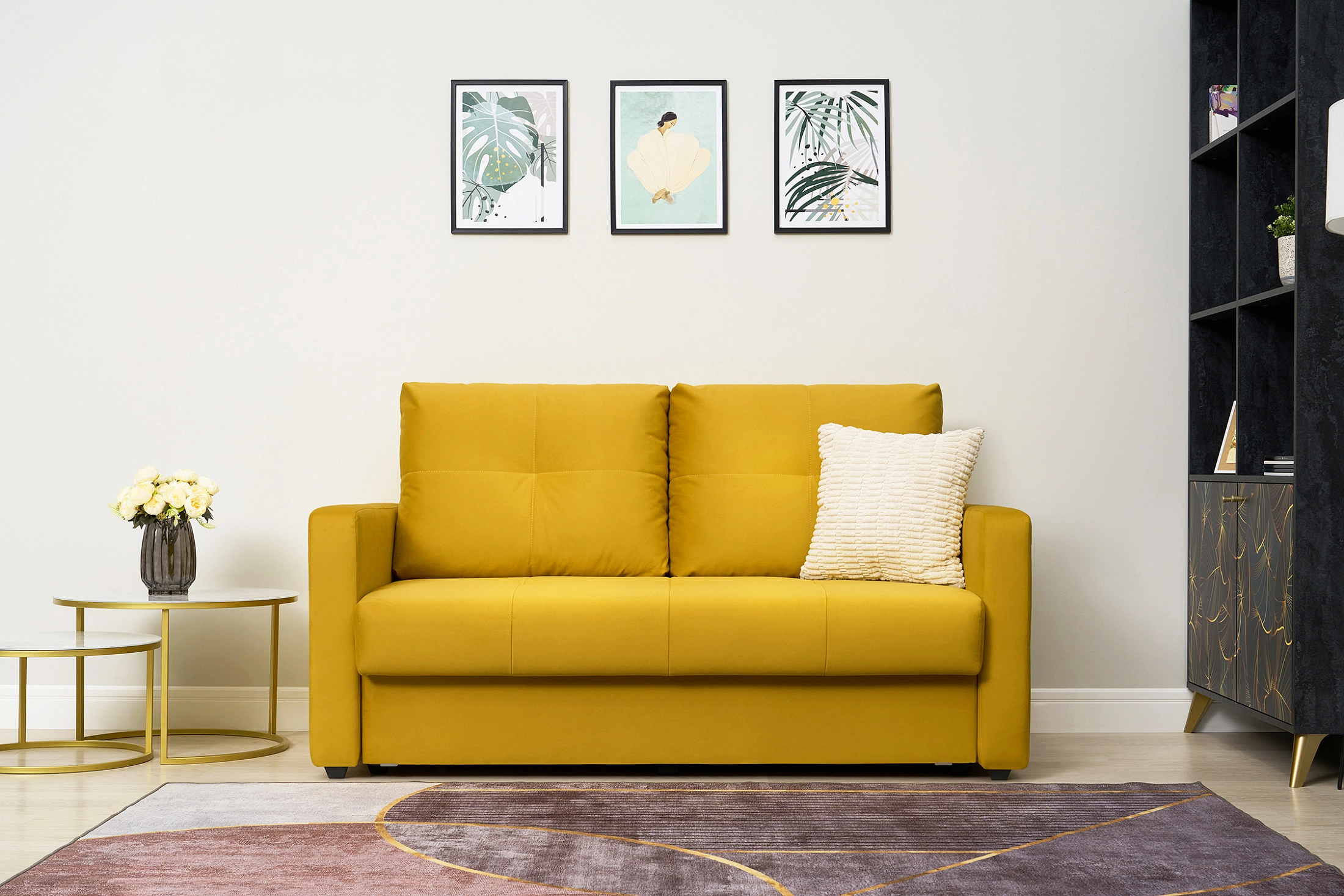 Диван Вита желтый — изображение 3