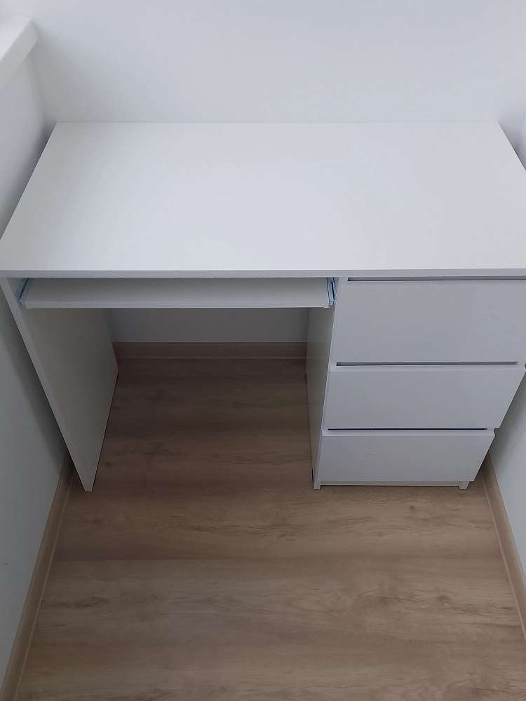 Стол письменный Челси 3 ящика кашемир