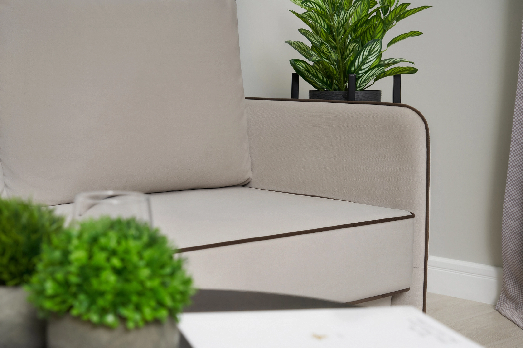 Диван Энерджи серо-бежевый — изображение 9