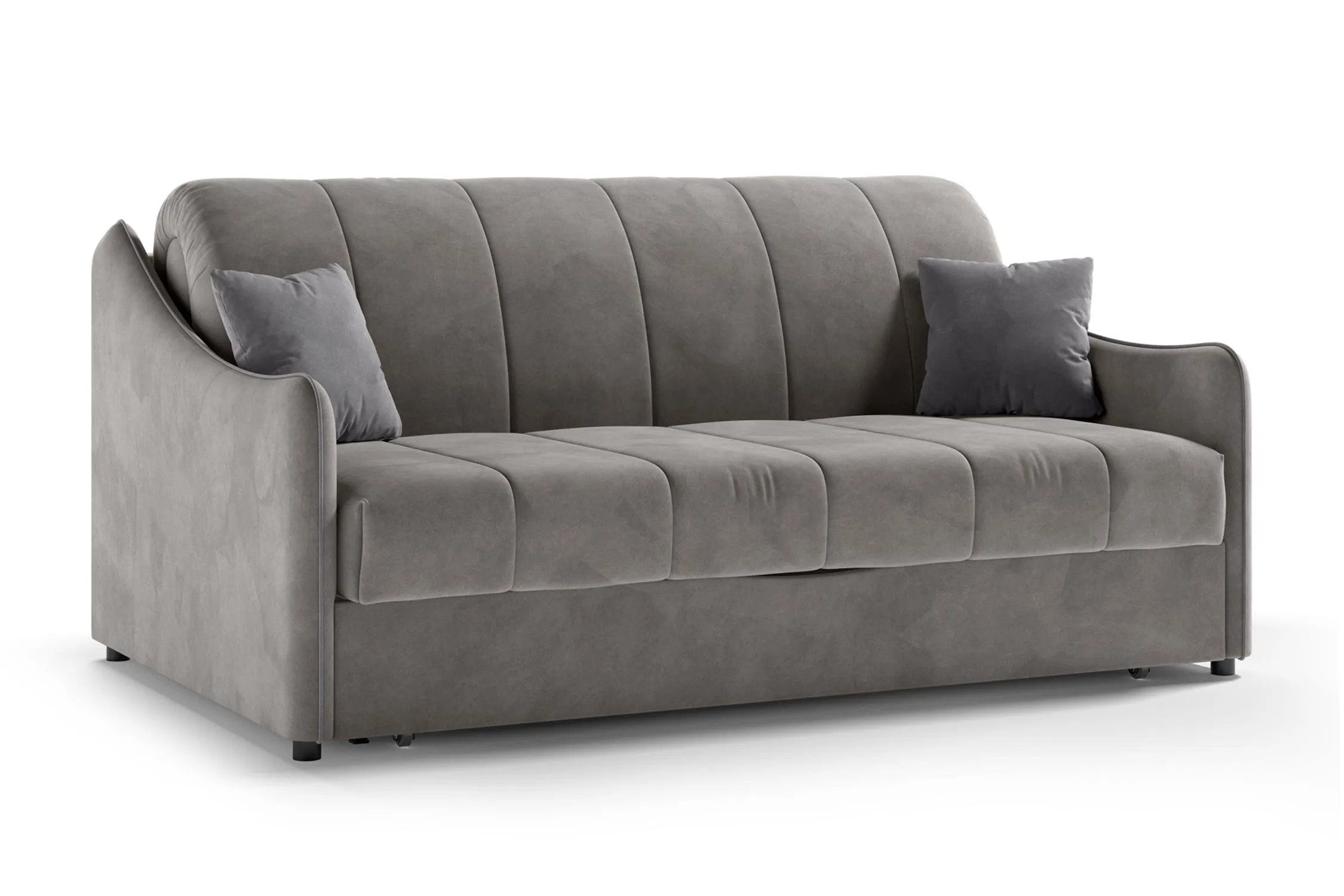 Диван Эско серо-бежевый / серый