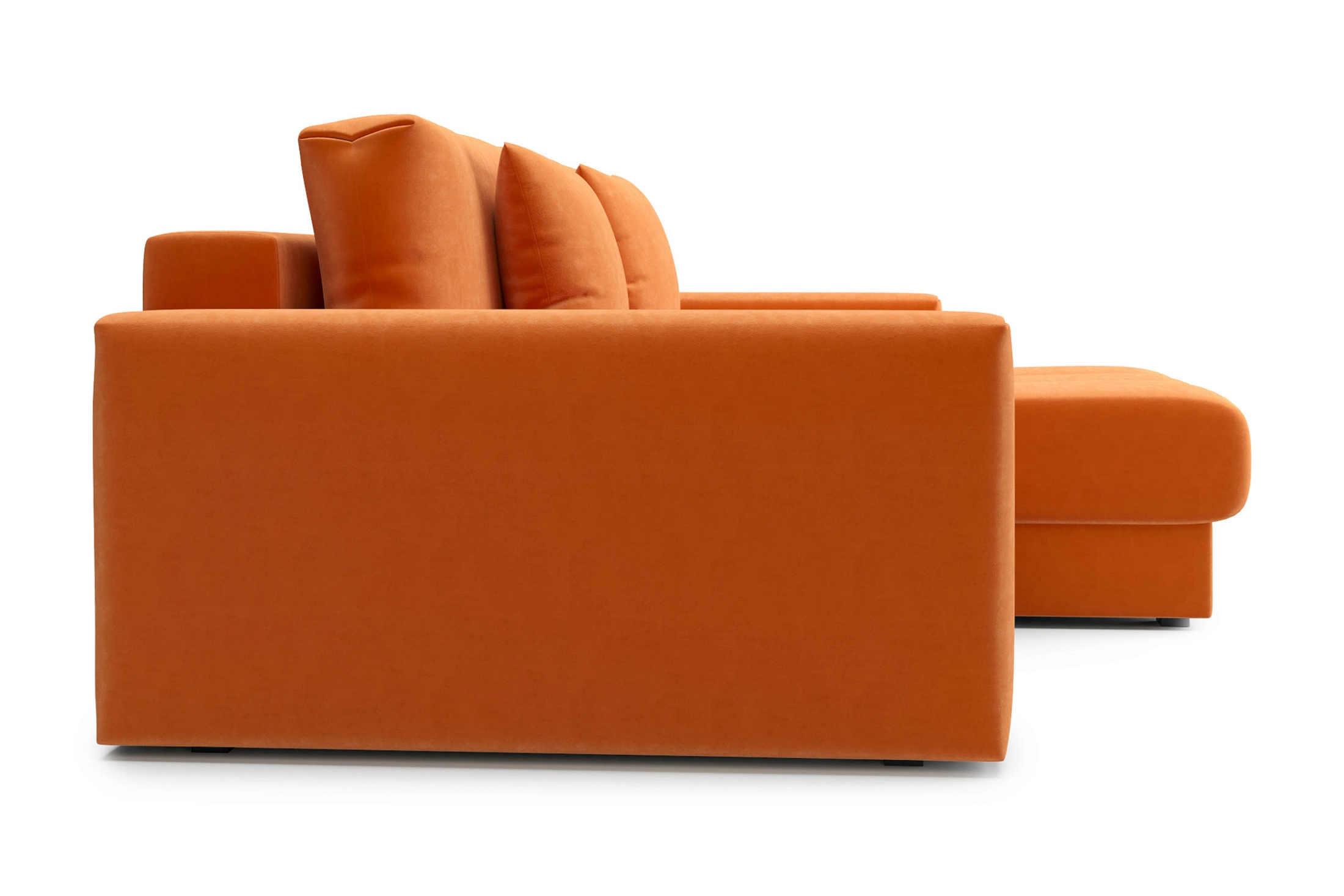 Диван угловой Монарх оранжевый — изображение 5