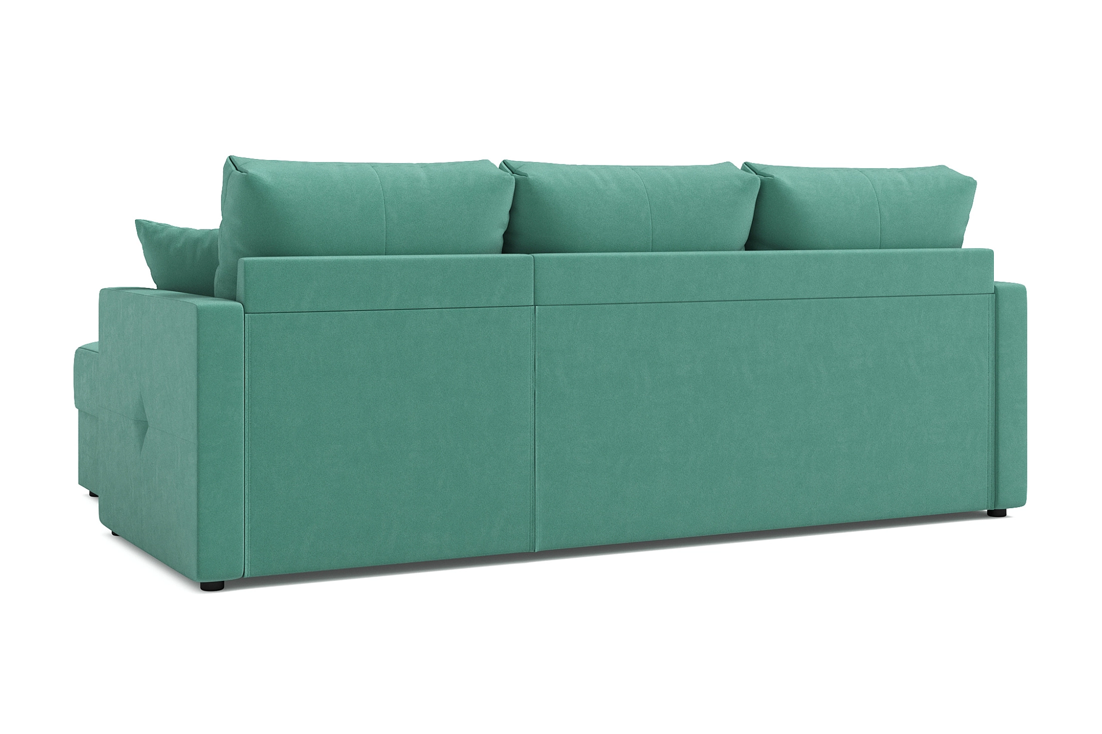 Диван угловой Вита бирюзовый — изображение 4