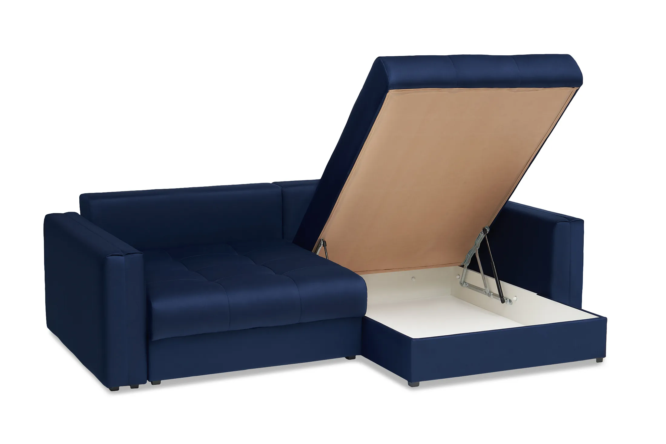 Диван угловой Монарх темно-синий — изображение 9