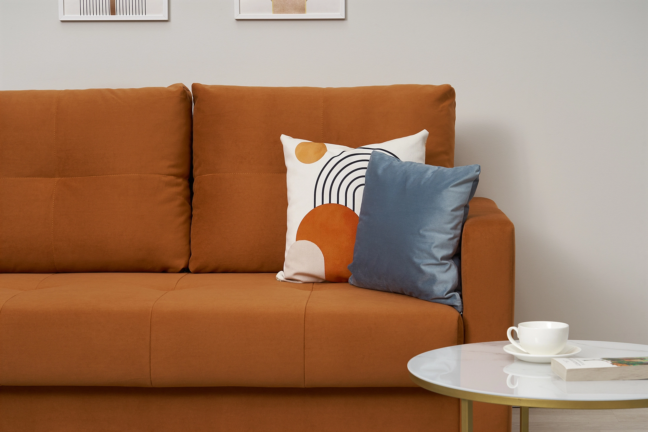 Диван Вита оранжевый — изображение 7