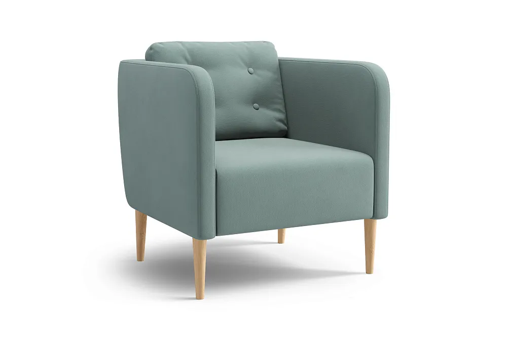 Кресло Райдо бирюзовое арт. 08-147004 71х73 см купить по цене 11 990 руб. в Калуге с доставкой | НОНТОН