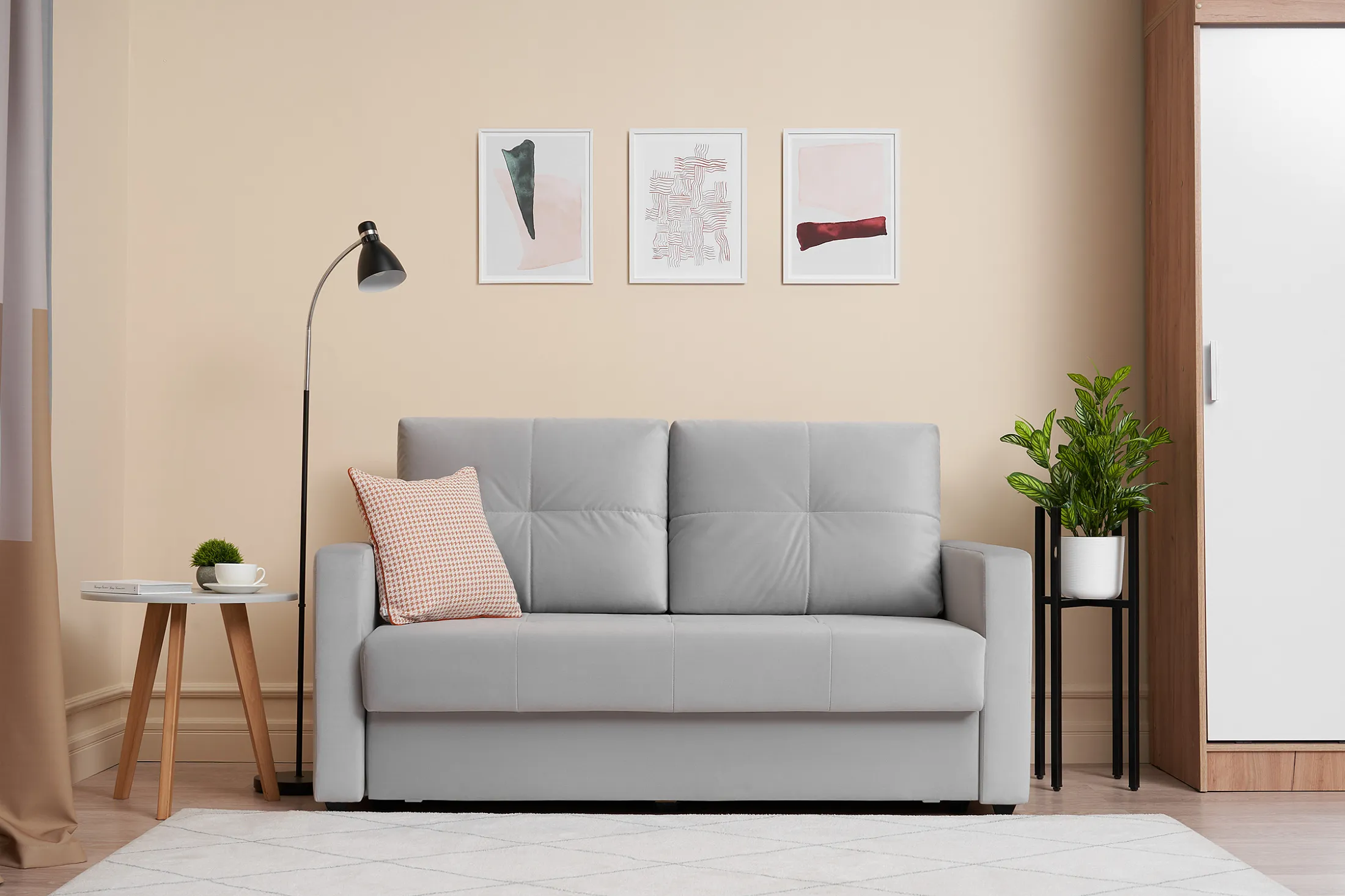 Диван Вита светло-серый — изображение 3